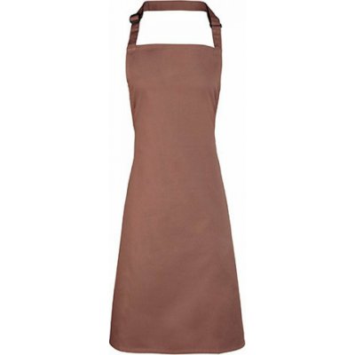 Premier Workwear Klasická zástěra hnědá moka Pantone 7505 72x86cm PW150 – Hledejceny.cz