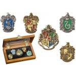 Harry Potter: Odznaky Bradavických kolejí sběratelské v dárkovém boxu – Sleviste.cz