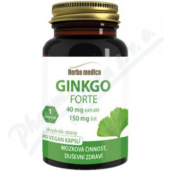 Herba medica Ginkgo Forte 80 vegan kapslí