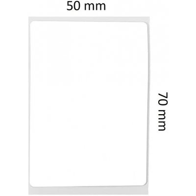 Niimbot štítky R 50x70mm 110ks White pro B21, B21S, B1, B3S – Zboží Živě
