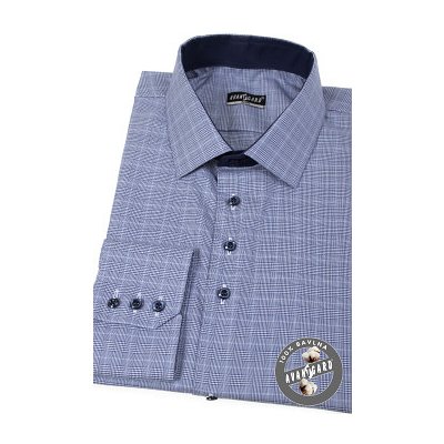 Avantgard pánská košile slim modrá 107-5516