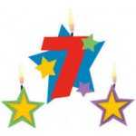 Amscan Svíčky na špejli číslo 7 – Zboží Dáma