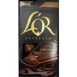 L'OR Hlinikove Kapsle Espresso Chocolat Do Nespresso 10 ks