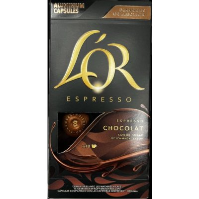 L'OR Hlinikove Kapsle Espresso Chocolat Do Nespresso 10 ks – Hledejceny.cz