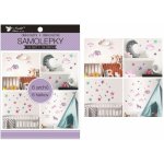 Anděl Samolepící dekorace 15054 v bloku jednorožci, hvězdy 16 x 23 cm 6 listů – Hledejceny.cz