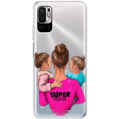Pouzdro iSaprio - Super Mama - Two Girls Xiaomi Redmi Note 10 5G / Xiaomi Poco M3 Pro 5G