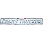 Bezvadary.cz | Světlá cedule za sklo kamionu s vlastním textem v českém stylu 20x4,2 cm / PVC plast 3mm / bez přísavek zk68 – Hledejceny.cz
