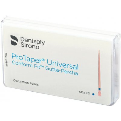 Dentsply Sirona ProTaper Gold Comfort Fit Gutta Percha F3 60ks – Hledejceny.cz