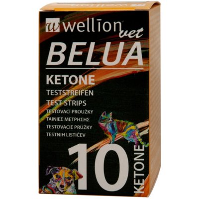 WellionVet Belua ketonové testovací proužky pro psa a kočku 10 ks – Zboží Dáma