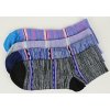 Ellasun dámské bavlněné ponožky 3 páry vzor 996