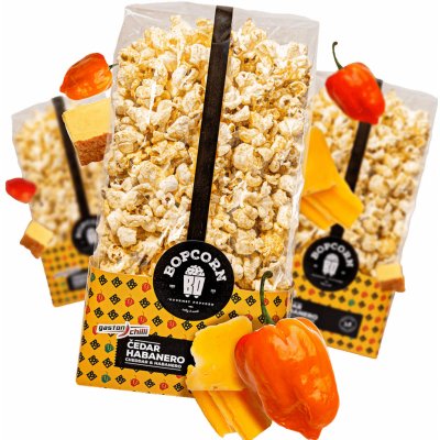 Bopcorn Čedar Habanero popcorn 1,5l – Zboží Dáma