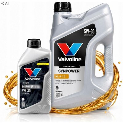 Valvoline SynPower Xtreme XL-III C3 5W-30 5 l – Hledejceny.cz