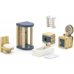 Viga Toys Sada nábytku PolarB do domečku pro panenky koupelna – Hledejceny.cz