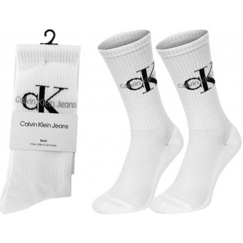 Calvin Klein 701218732 pánské bavlněné klasické vysoké ponožky s froté  chodidlem 1 pár bílá od 183 Kč - Heureka.cz