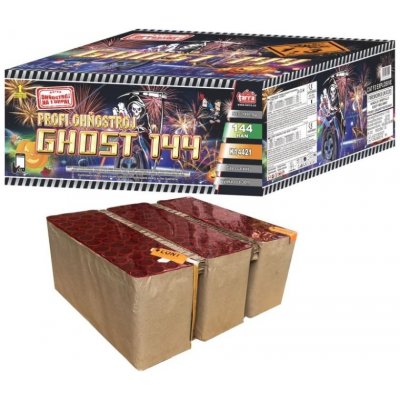 Tarra pyrotechnik Profi složený ohňostroj GHOST Halloween 144 ran – Sleviste.cz