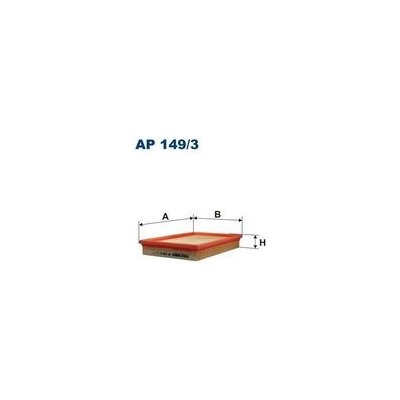 Vzduchový filtr FILTRON AP 149/3 – Hledejceny.cz