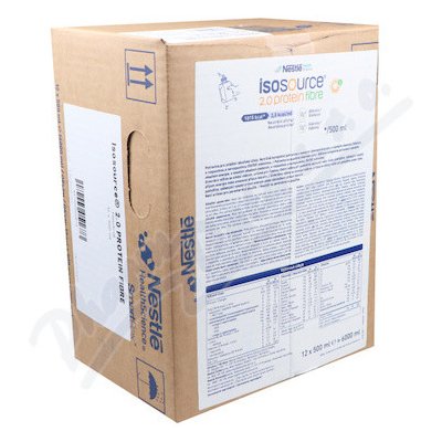 ISOSOURCE 2.0 PROTEIN FIBRE NEUTRÁLNÍ PŘÍCHUŤ POR SOL 12X500ML – Hledejceny.cz