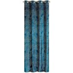 ZÁVĚS/LIMITED COLLECTION/MUSA2/ 140X250 KOV.KROUŽKY MODRÁ NAVY – Hledejceny.cz