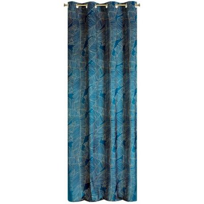 ZÁVĚS/LIMITED COLLECTION/MUSA2/ 140X250 KOV.KROUŽKY MODRÁ NAVY – Hledejceny.cz