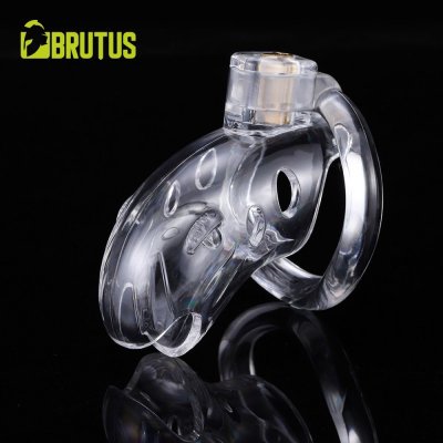 Brutus Shark Cage Chastity Cage Clear