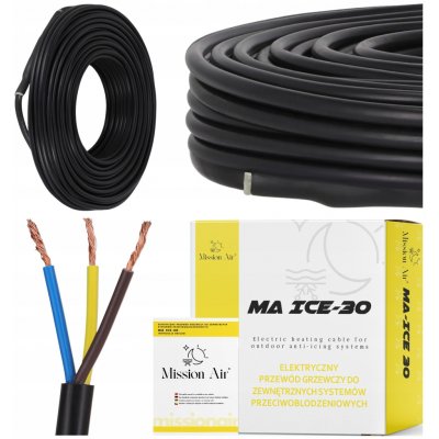 Topný kabel Mission Air 16 m 480 W – Hledejceny.cz