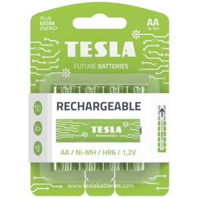 TESLA RECHARGEABLE+ AA 2450mAh 4 ks 16060421 – Sleviste.cz