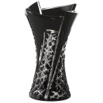 Bohemia Crystal Váza Fan černá 155mm – Hledejceny.cz