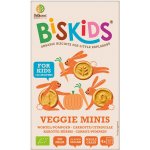 BISkids BIO dětské celozrnné mini sušenky s mrkví a dýní bez přidaného cukru 120 g