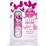 Skins Super Excite Clitoral Stimulation Gel 30ml – Zboží Dáma