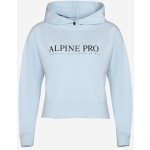 Alpine Pro mikina dámská JEFEWA modrá – Zboží Dáma