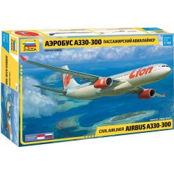 Zvezda Model Kit letadlo 7044 Airbus A330 3001:144