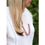 Jsem máma silikonové kojicí korále terakota – Zboží Dáma