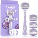 Gillette Venus ComfortGlide Breeze + 4 ks hlavic – Zbozi.Blesk.cz