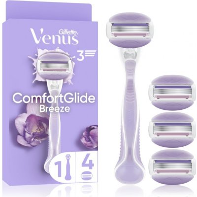 Gillette Venus ComfortGlide Breeze + 4 ks hlavic – Zbozi.Blesk.cz
