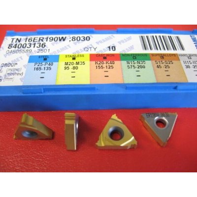 Soustružnické VBD závitové + zapichovací 80017751 / 6755235 TN W EXT C3 -S- PRAMET - PM-TN-16ER190W-T8030 – Hledejceny.cz