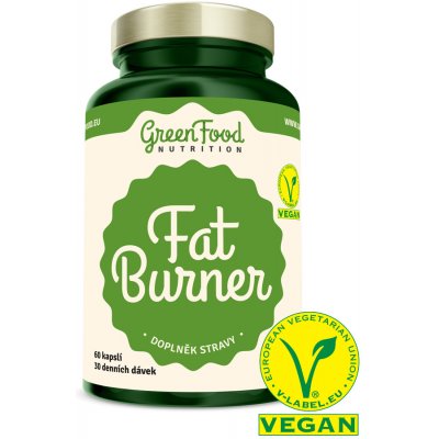 GreenFood Fat Burner vegan 60 kapslí – Zboží Dáma