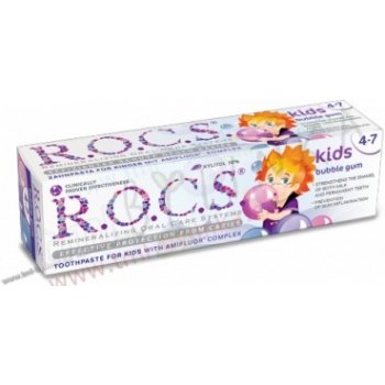 R.O.C.S. Kids Bubble Gum zubní pasta pro děti 35 ml