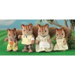 Sylvanian Families 4172 Rodina hnědých veverek – Zboží Dáma