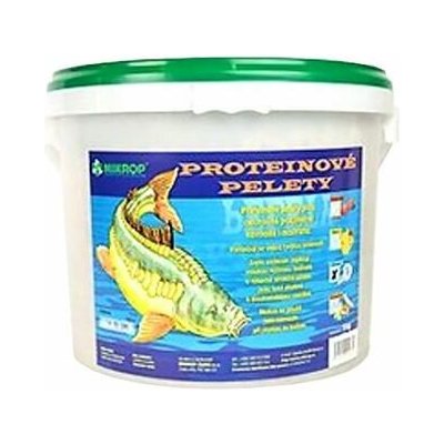MIKROP Proteinové pelety pro ryby Jahoda 5kg