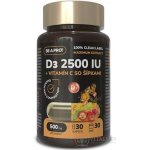 Be a Pro! D3 2500 IU + Vitamín C se šípky 30 kapslí – Hledejceny.cz