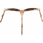 Pool's Poprsník westernový Dark Floral black/natural – Zboží Dáma