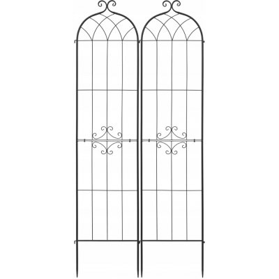 Kovová pergola Vevor s mřížkou, 220 cm – Hledejceny.cz