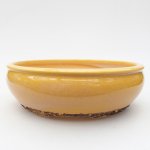 E-bonsai Bonsai miska 18,5 x 18,5 x 6 cm žlutá – Zboží Dáma