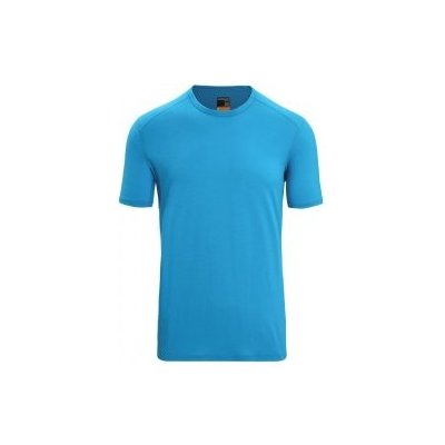 Icebreaker Mens 200 Oasis SS Crewe Geo Blue