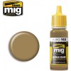 Modelářské nářadí AMMO by MIG Jimenez Ochre Brown 17ml / A.MIG-102 AMIG0102