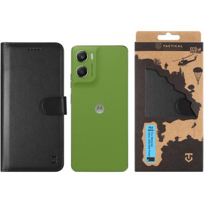 Tactical Field Notes pro Motorola Moto G06/G06 Power Black – Sleviste.cz
