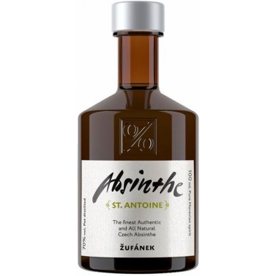 Žufánek Absinth St. Antoine 70% 0,1 l (holá láhev)