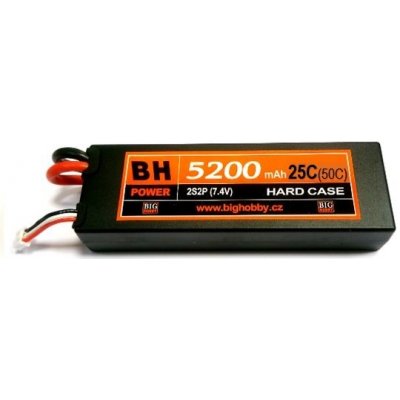 BH Power Li-pol baterie 5200 mAh 2S 25C 50C HC B