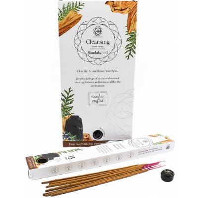 Green Tree Vonné tyčinky Gemstone Collection Sandalwood Cleansing 12 ks – Hledejceny.cz