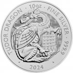 The Royal Tudor Beasts Stříbrná mince The Tudor Dragon 2024 10 oz – Zboží Dáma